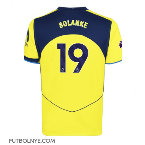 Camiseta Tottenham Hotspur Dominic Solanke #19 Tercera Equipación 2025-26 manga corta